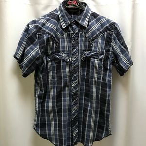 Used Men’s Sessions Vintage Style Western Shirt- S
